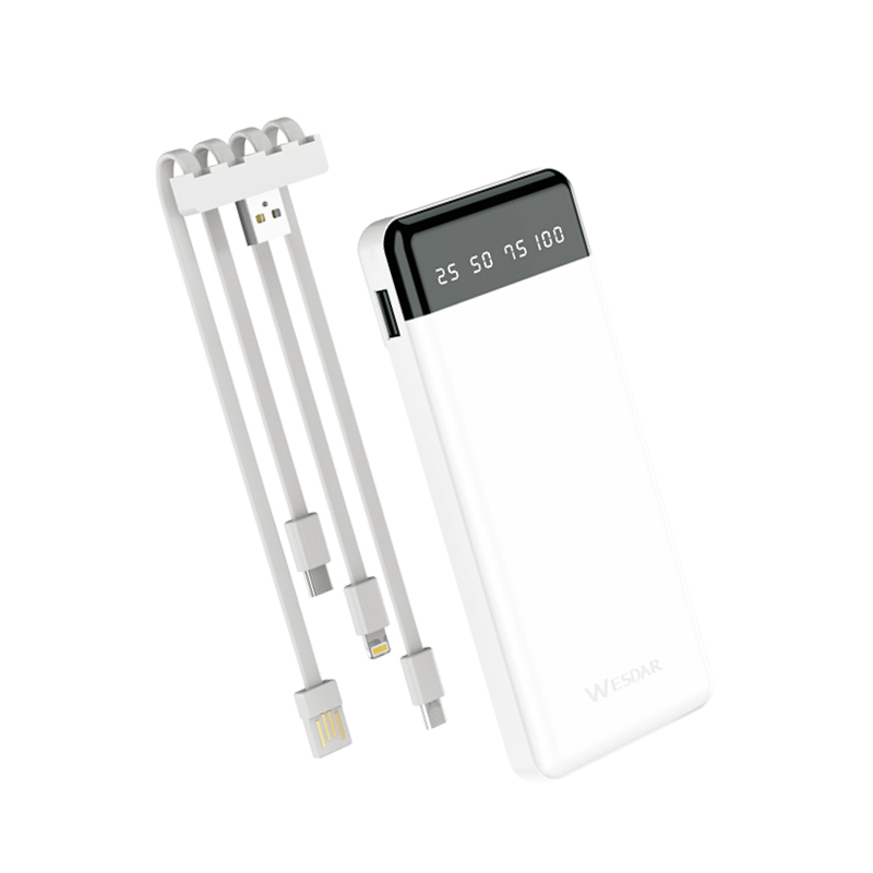 wesdar-s518-10000 پاوربانک wesdar S518 ظرفیت 10000